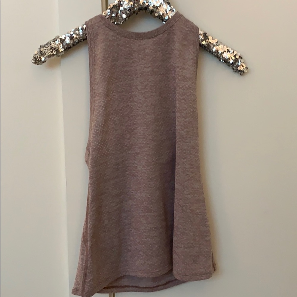 Outdoor Voices high neck tank